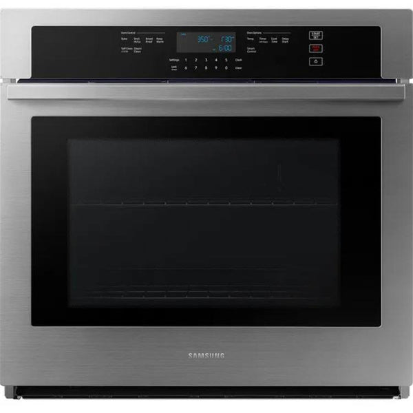  Samsung 30-inch, 5.1 cu.ft. Built-in Single Wall Oven with Wi-Fi Connectivity NV51T5512SS/AC IMAGE 1