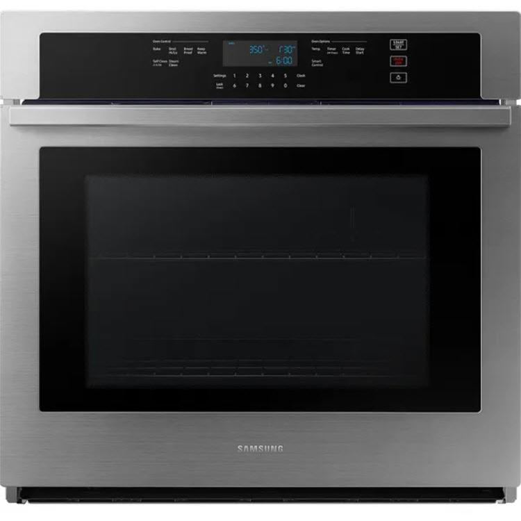  Samsung 30-inch, 5.1 cu.ft. Built-in Single Wall Oven with Wi-Fi Connectivity NV51T5512SS/AC IMAGE 1