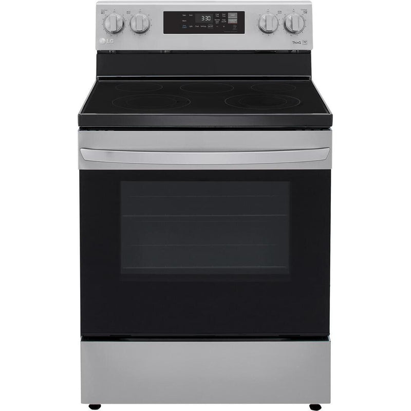  LG 30-inch Freestanding Electric Range with SmartDiagnosis™ LREL6321S IMAGE 1