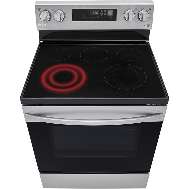  LG 30-inch Freestanding Electric Range with SmartDiagnosis™ LREL6321S IMAGE 5