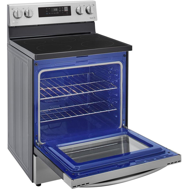  LG 30-inch Freestanding Electric Range with SmartDiagnosis™ LREL6321S IMAGE 7