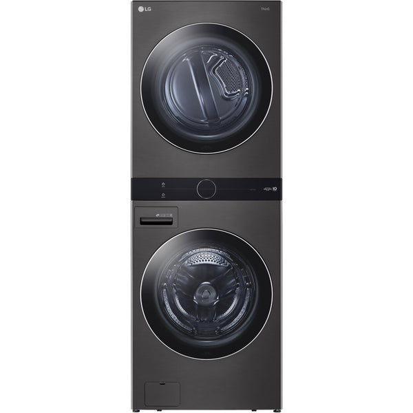  LG Stacked Washer/Dryer Electric Laundry Center with TurboWash™ 360 Technology WKEX200HBA IMAGE 1
