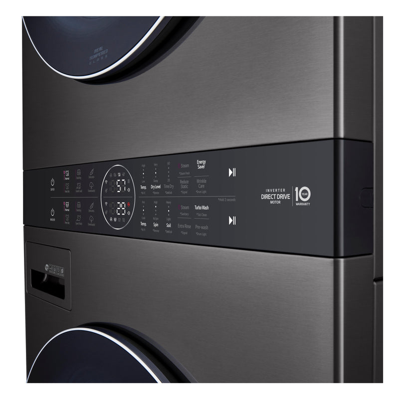  LG Stacked Washer/Dryer Electric Laundry Center with TurboWash™ 360 Technology WKEX200HBA IMAGE 8