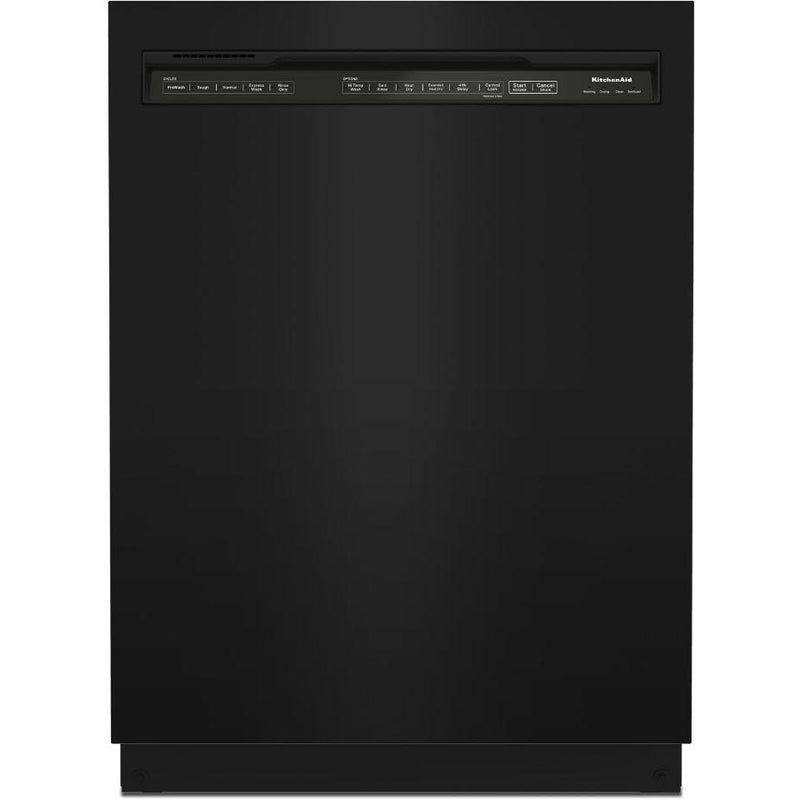  KitchenAid 24-inch Built-in Dishwasher with Sani Rinse® Option KDFE204KBL IMAGE 1