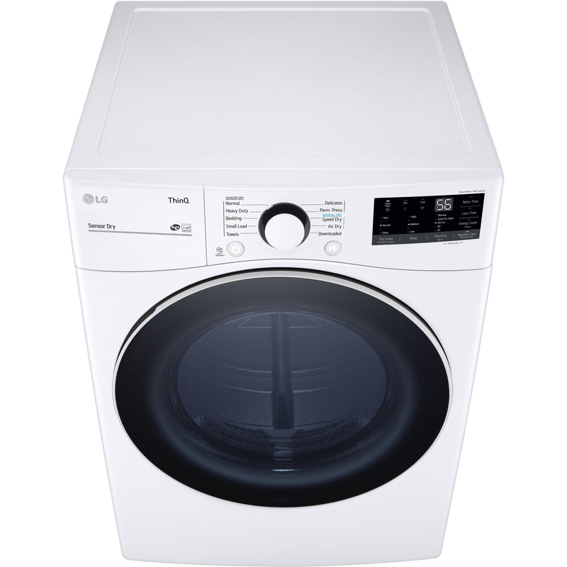  LG 7.4 cu.ft. Electric Dryer with ThinQ® Technology DLE3600W IMAGE 2
