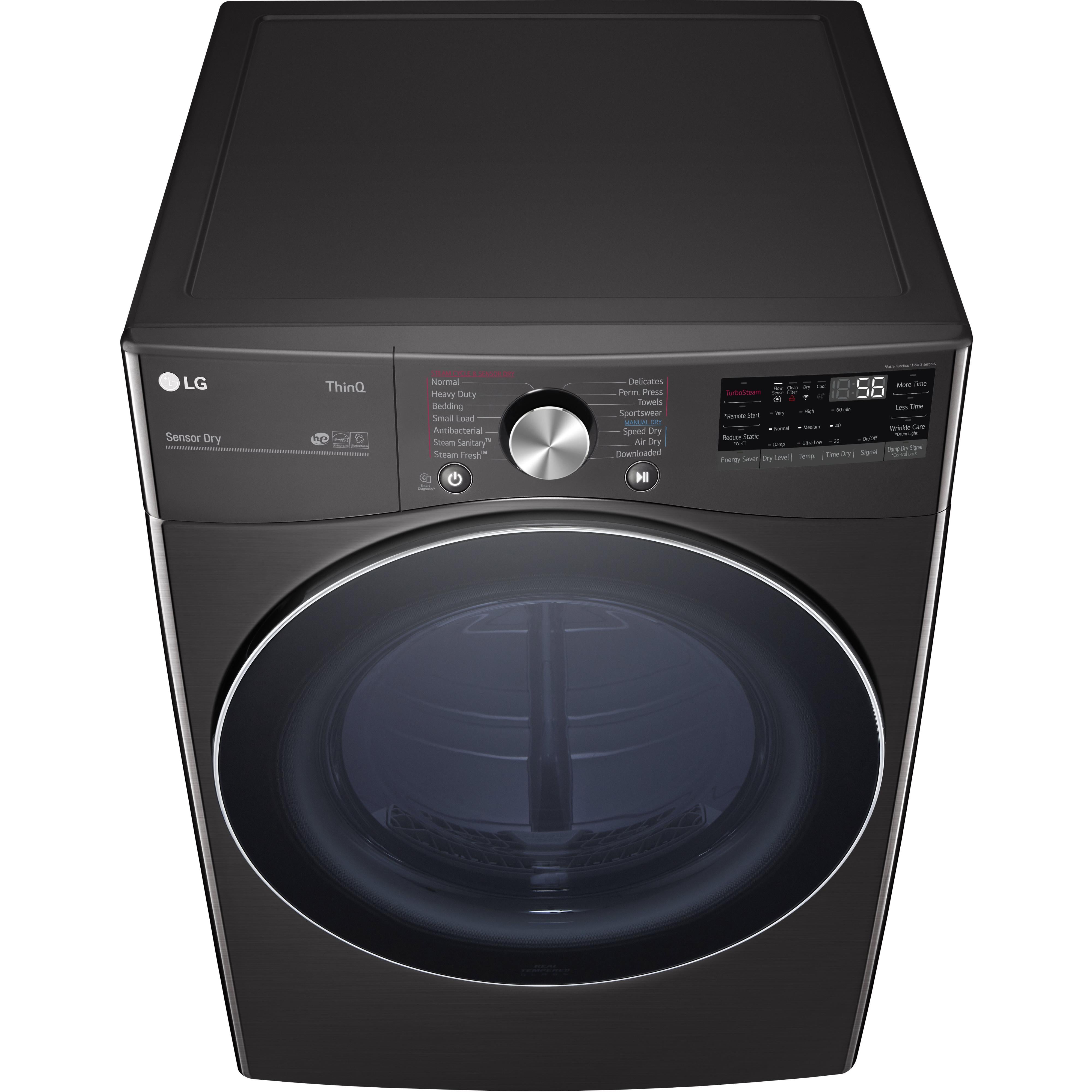  LG 7.4 cu.ft. Electric Dryer with TurboSteam™ Technology DLEX4200B IMAGE 2