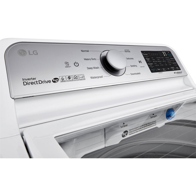  LG 5.6 cu.ft. Top Loading Washer with TurboWash3D™ Technology WT7305CW IMAGE 10