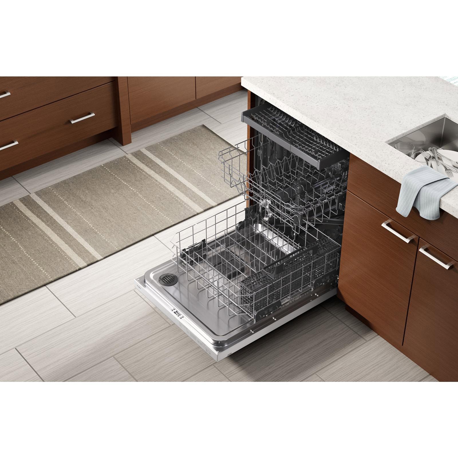  Whirlpool 24-inch Built-in Dishwasher with Sani Rinse® Option WDTA50SAKW IMAGE 2