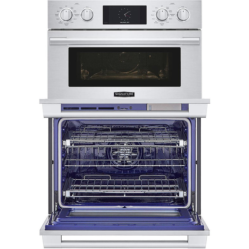  Signature Kitchen Suite 30-inch Built-in Combination Wall Oven with Steam-Combi SKSCV3002S IMAGE 2