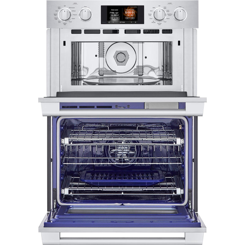  Signature Kitchen Suite 30-inch Built-in Combination Wall Oven with Steam-Combi SKSCV3002S IMAGE 3