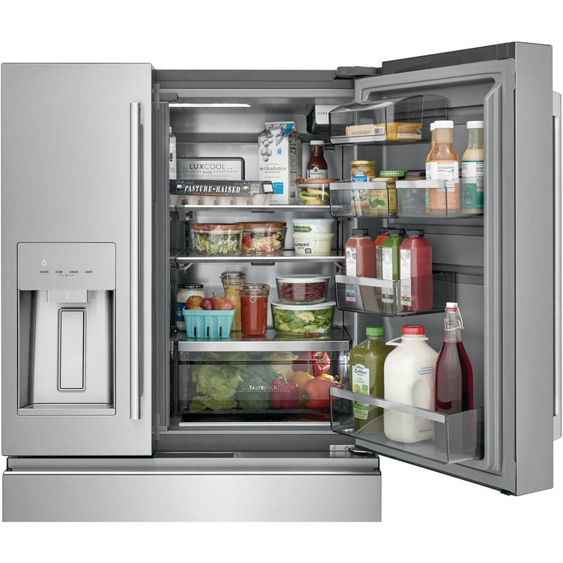  Electrolux 36-inch, 21.8 cu.ft. Counter-Depth French 4-Door Refrigerator with TempAdapt™ Drawer ERMC2295AS IMAGE 13