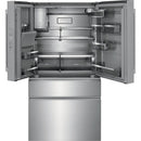  Electrolux 36-inch, 21.8 cu.ft. Counter-Depth French 4-Door Refrigerator with TempAdapt™ Drawer ERMC2295AS IMAGE 17