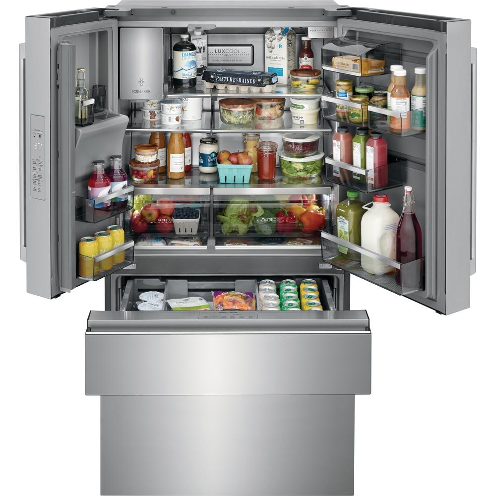  Electrolux 36-inch, 21.8 cu.ft. Counter-Depth French 4-Door Refrigerator with TempAdapt™ Drawer ERMC2295AS IMAGE 19