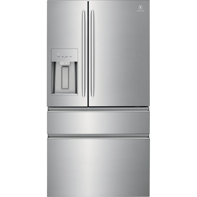  Electrolux 36-inch, 21.8 cu.ft. Counter-Depth French 4-Door Refrigerator with TempAdapt™ Drawer ERMC2295AS IMAGE 1