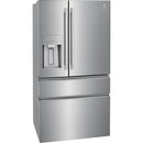  Electrolux 36-inch, 21.8 cu.ft. Counter-Depth French 4-Door Refrigerator with TempAdapt™ Drawer ERMC2295AS IMAGE 2