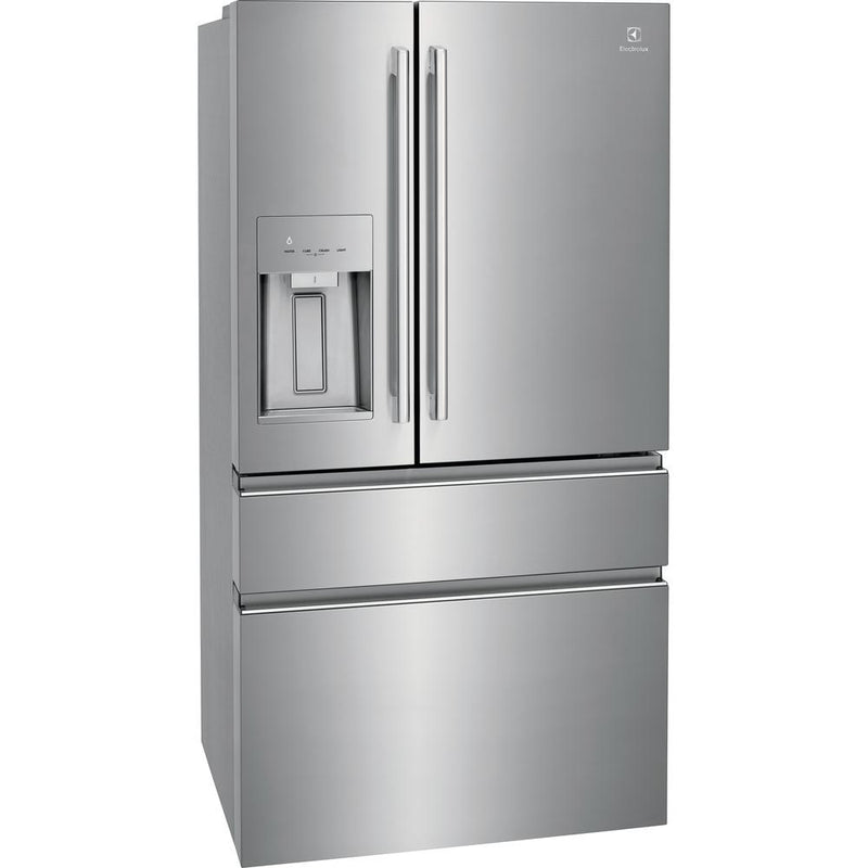  Electrolux 36-inch, 21.8 cu.ft. Counter-Depth French 4-Door Refrigerator with TempAdapt™ Drawer ERMC2295AS IMAGE 2