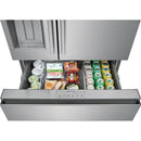  Electrolux 36-inch, 21.8 cu.ft. Counter-Depth French 4-Door Refrigerator with TempAdapt™ Drawer ERMC2295AS IMAGE 7