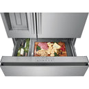  Electrolux 36-inch, 21.8 cu.ft. Counter-Depth French 4-Door Refrigerator with TempAdapt™ Drawer ERMC2295AS IMAGE 8