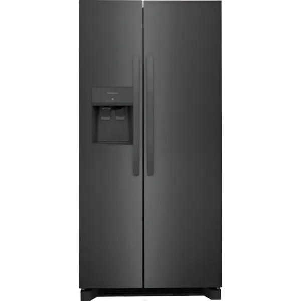  Frigidaire 33-inch, 22.2 cu.ft. Freestanding Side-by-Side Refrigerator with Ice and Water Dispensing System FRSS2323AD IMAGE 1