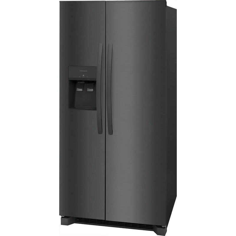  Frigidaire 33-inch, 22.2 cu.ft. Freestanding Side-by-Side Refrigerator with Ice and Water Dispensing System FRSS2323AD IMAGE 2