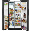  Frigidaire 33-inch, 22.2 cu.ft. Freestanding Side-by-Side Refrigerator with Ice and Water Dispensing System FRSS2323AD IMAGE 5