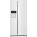  Frigidaire 33-inch, 22.2 cu.ft. Freestanding Side-by-Side Refrigerator with Ice and Water Dispensing System FRSS2323AW IMAGE 1