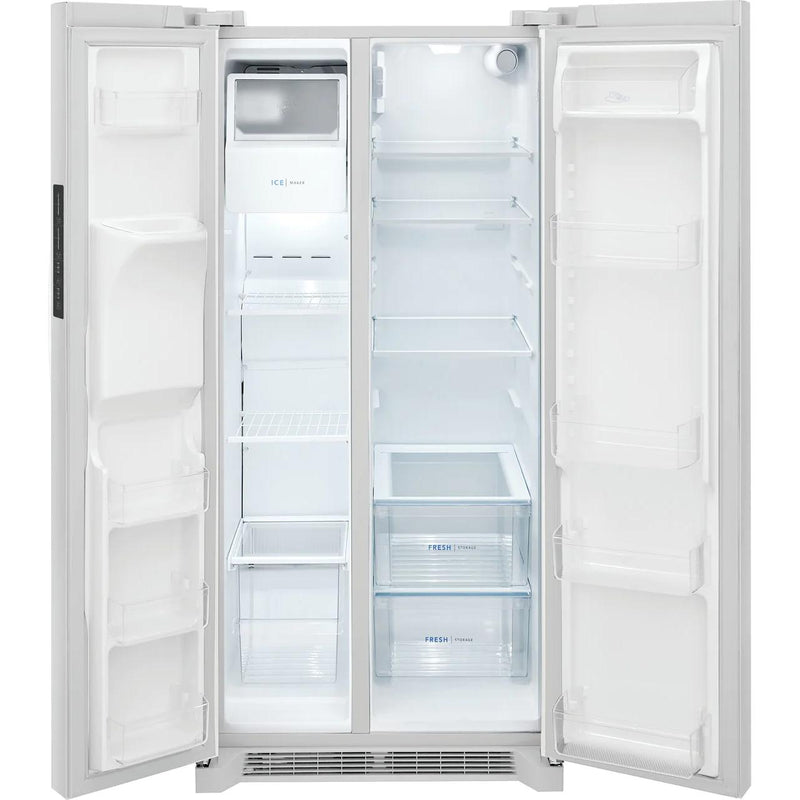  Frigidaire 33-inch, 22.2 cu.ft. Freestanding Side-by-Side Refrigerator with Ice and Water Dispensing System FRSS2323AW IMAGE 5