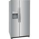  Frigidaire 36-inch, 25.6 cu.ft. Freestanding Side-by-Side Refrigerator with Ice and Water Dispensing System FRSS2623AS IMAGE 2
