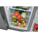  Frigidaire 36-inch, 25.6 cu.ft. Freestanding Side-by-Side Refrigerator with Ice and Water Dispensing System FRSS2623AS IMAGE 6