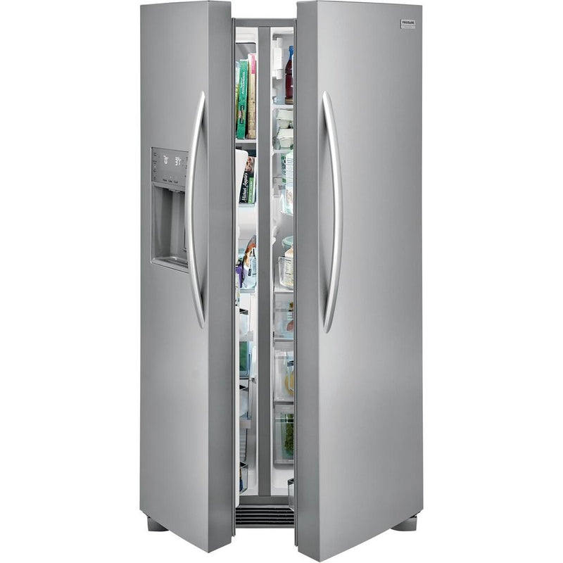  Frigidaire Gallery 36-inch, 25.6 cu.ft. Freestanding Side-by-Side Refrigerator with Ice and Water Dispensing System GRSS2652AF IMAGE 14