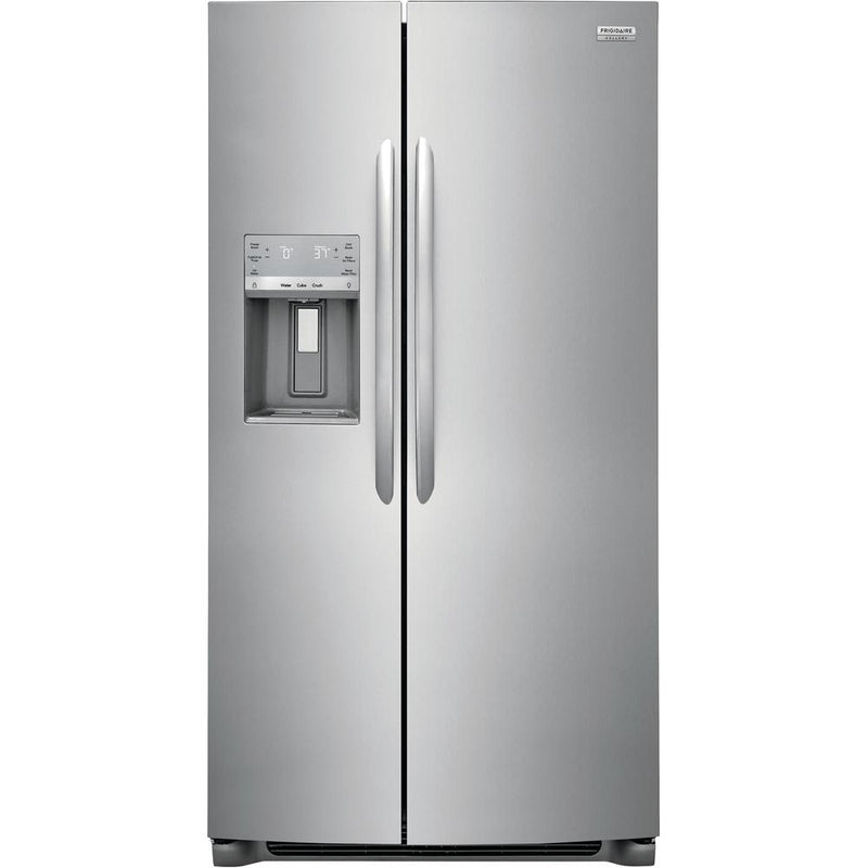  Frigidaire Gallery 36-inch, 25.6 cu.ft. Freestanding Side-by-Side Refrigerator with Ice and Water Dispensing System GRSS2652AF IMAGE 1