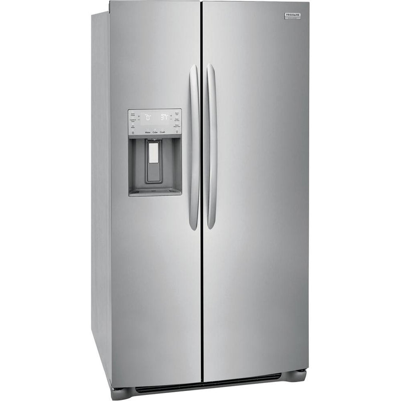  Frigidaire Gallery 36-inch, 25.6 cu.ft. Freestanding Side-by-Side Refrigerator with Ice and Water Dispensing System GRSS2652AF IMAGE 2