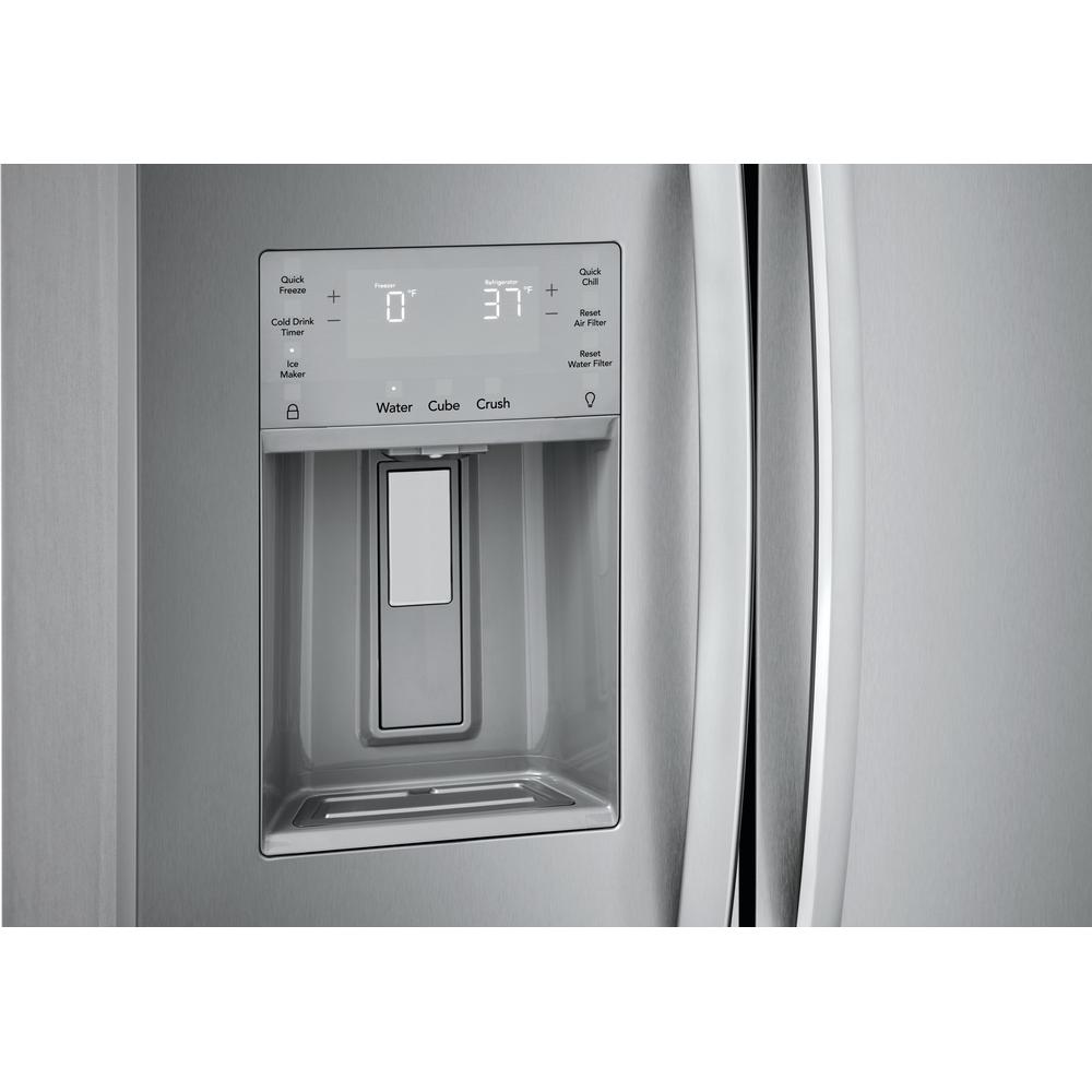  Frigidaire Gallery 36-inch, 25.6 cu.ft. Freestanding Side-by-Side Refrigerator with Ice and Water Dispensing System GRSS2652AF IMAGE 9