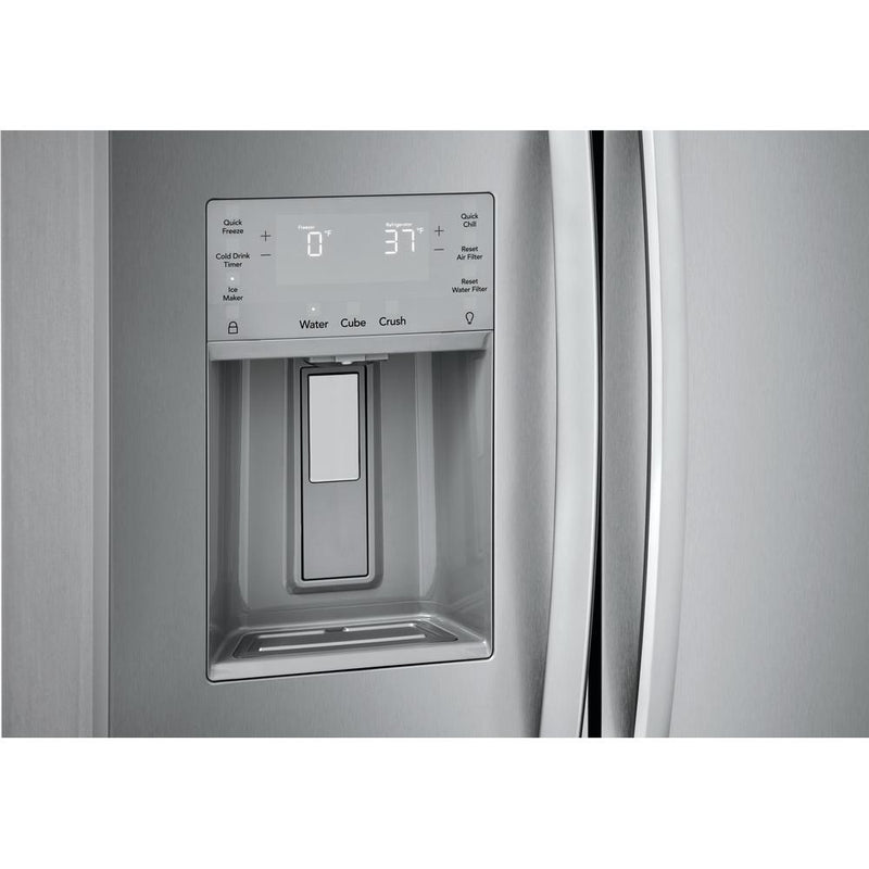  Frigidaire Gallery 36-inch, 25.6 cu.ft. Freestanding Side-by-Side Refrigerator with Ice and Water Dispensing System GRSS2652AF IMAGE 9