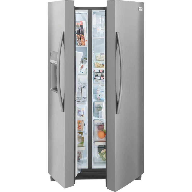  Frigidaire Gallery 36-inch, 22.3 cu.ft. Counter-Depth Side-by-Side Refrigerator with Ice and Water Dispensing System GRSC2352AF IMAGE 4