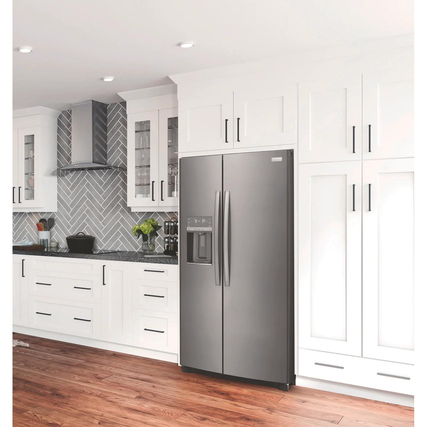  Frigidaire Gallery 36-inch, 22.3 cu.ft. Counter-Depth Side-by-Side Refrigerator with Ice and Water Dispensing System GRSC2352AD IMAGE 10