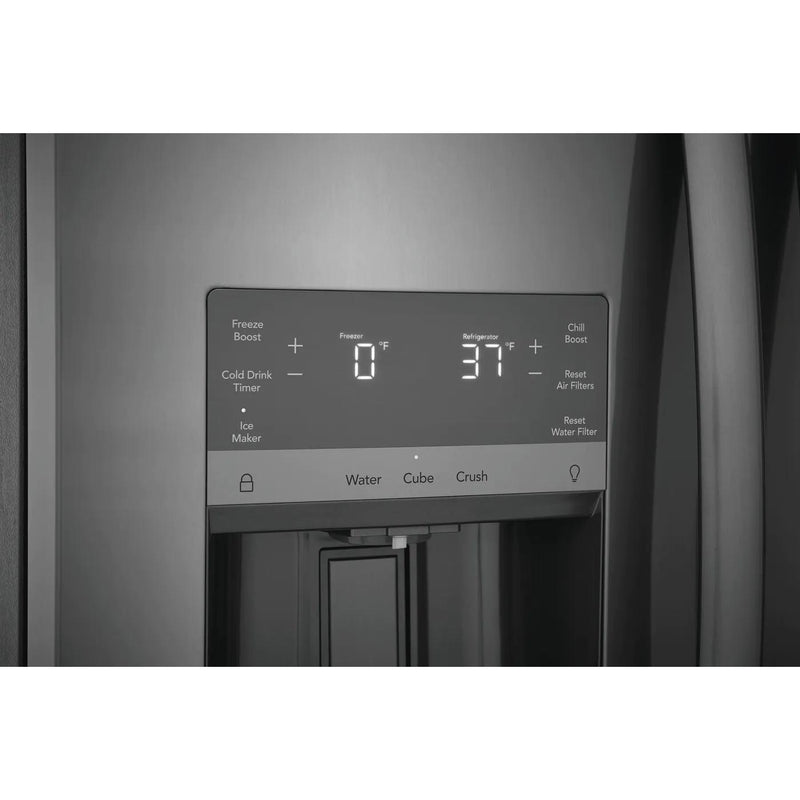  Frigidaire Gallery 36-inch, 22.3 cu.ft. Counter-Depth Side-by-Side Refrigerator with Ice and Water Dispensing System GRSC2352AD IMAGE 4