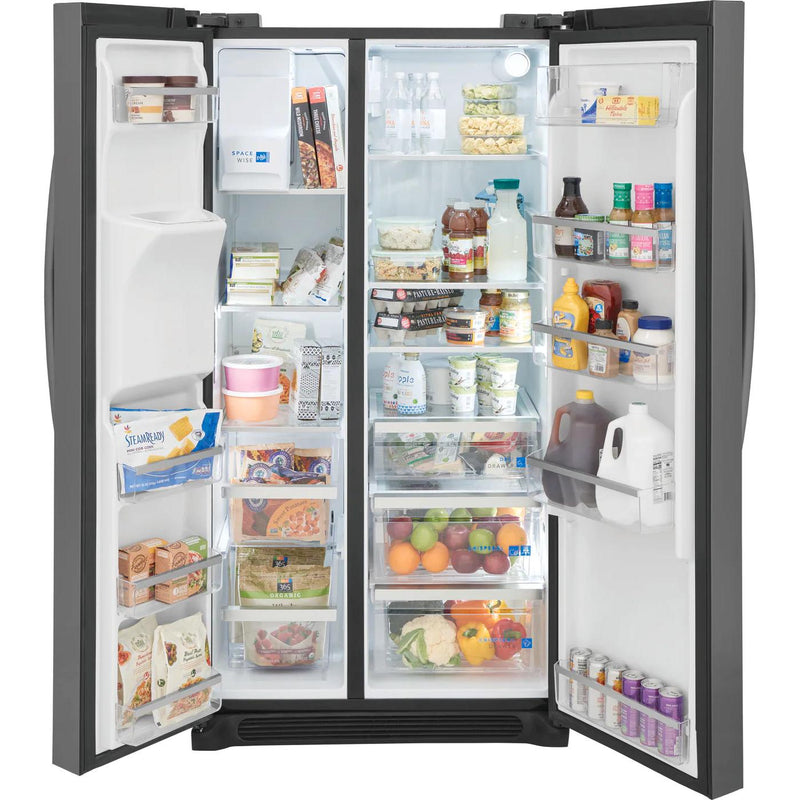  Frigidaire Gallery 36-inch, 22.3 cu.ft. Counter-Depth Side-by-Side Refrigerator with Ice and Water Dispensing System GRSC2352AD IMAGE 7