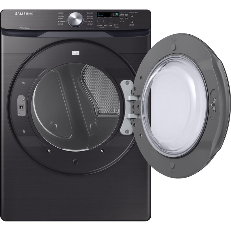  Samsung 7.5 cu.ft. Electric Dryer with Smart Care DVE45T6005V/AC IMAGE 2