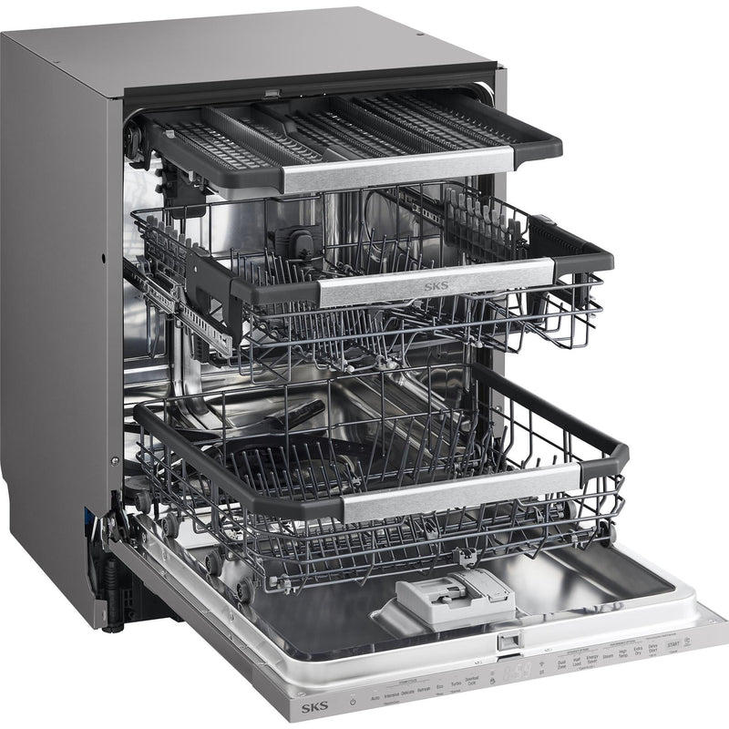  Signature Kitchen Suite 24-inch Built-in Dishwasher with PowerSteam® Technology SKSDW2402P IMAGE 4