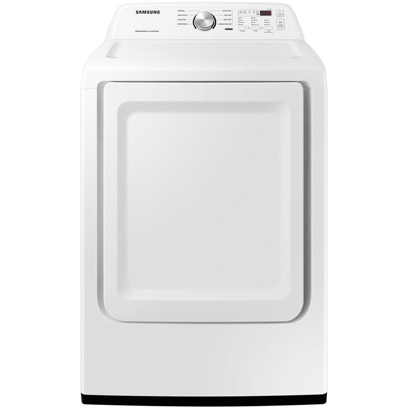  Samsung 7.2 cu.ft. Electric Dryer with Smart Care DVE45T3200W/AC IMAGE 1