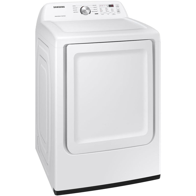  Samsung 7.2 cu.ft. Electric Dryer with Smart Care DVE45T3200W/AC IMAGE 2