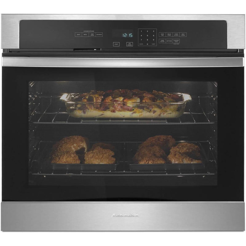  Amana 30-inch, 5 cu. ft. Built-in Single Wall Oven AWO6313SFSB BUILDER IMAGE 2