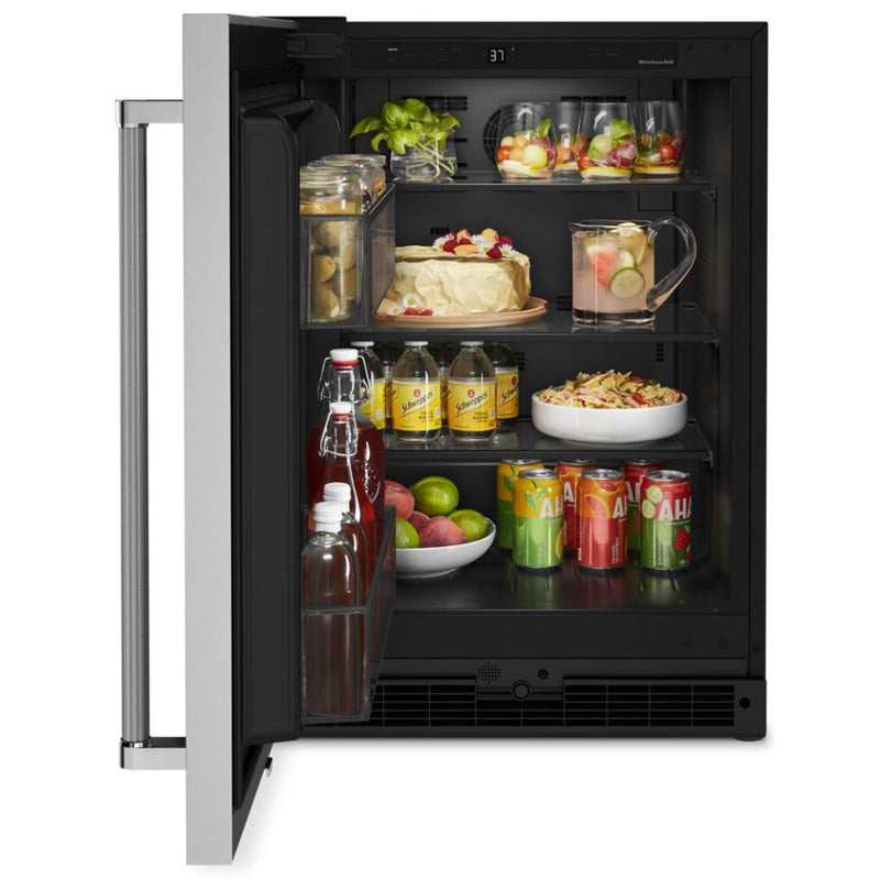  KitchenAid 24-inch, 5.0 cu. ft. Compact Refrigerator KURL114KSB IMAGE 2