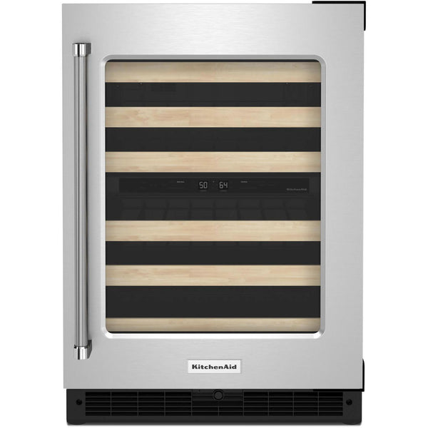  KitchenAid 46-Bottle Wine Cellar KUWR214KSB IMAGE 1