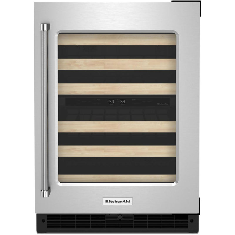  KitchenAid 46-Bottle Wine Cellar KUWR214KSB IMAGE 1