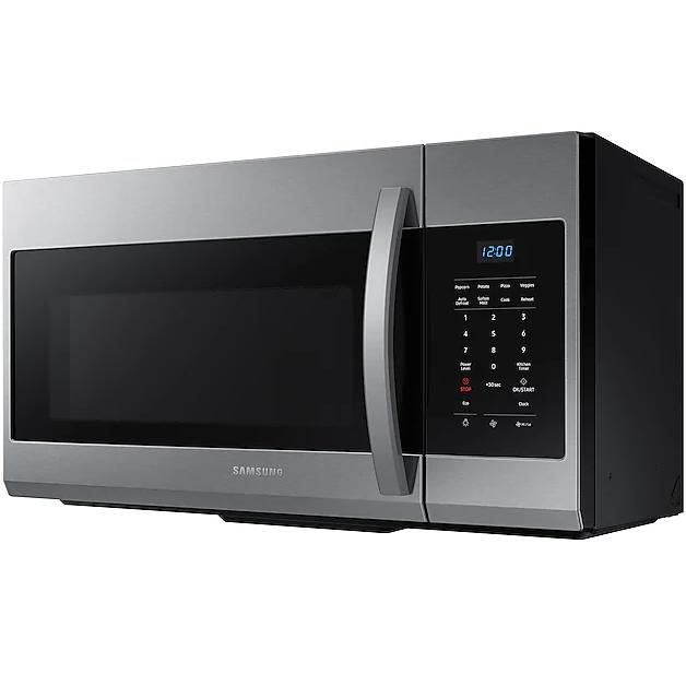  Samsung 30-inch, 1.6 cu.ft. Over-the-Range Microwave Oven with Eco Mode ME17R7011ES/AC IMAGE 2