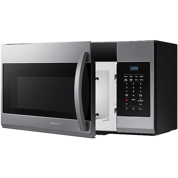  Samsung 30-inch, 1.6 cu.ft. Over-the-Range Microwave Oven with Eco Mode ME17R7011ES/AC IMAGE 3