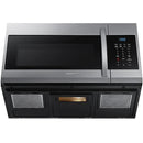  Samsung 30-inch, 1.6 cu.ft. Over-the-Range Microwave Oven with Eco Mode ME17R7011ES/AC IMAGE 7
