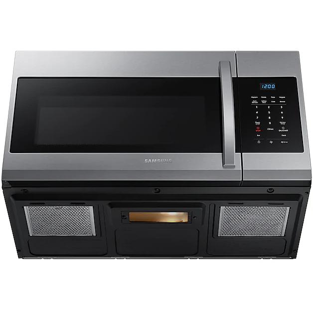  Samsung 30-inch, 1.6 cu.ft. Over-the-Range Microwave Oven with Eco Mode ME17R7011ES/AC IMAGE 7